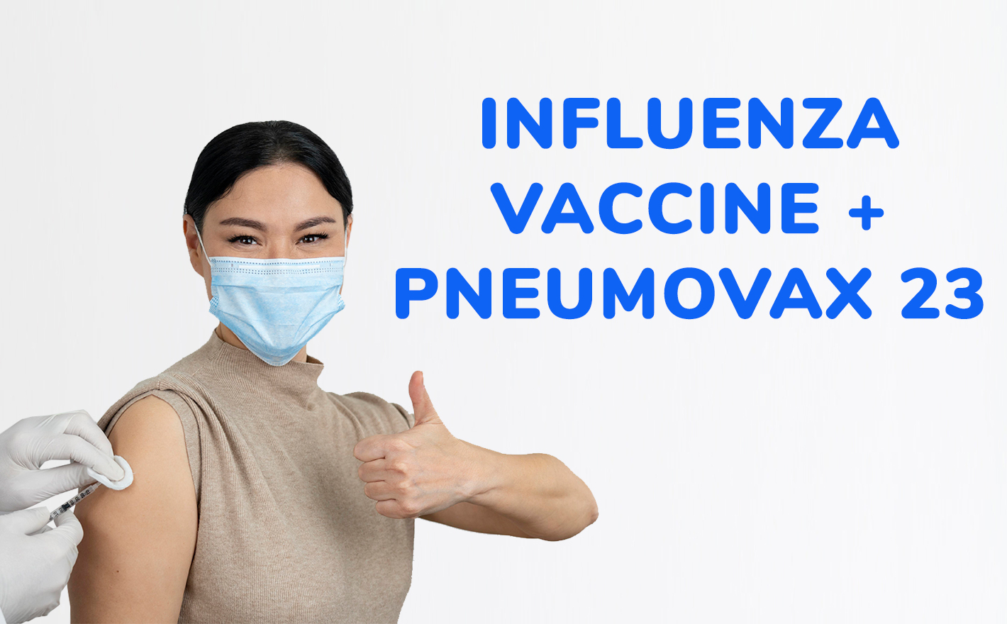 influenza vaccine and pneumovax 23 vaccine