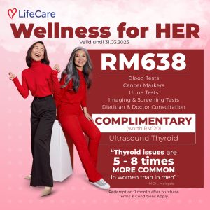 A comprehensive health check package designed for women