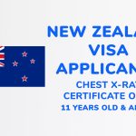 Chest X-Ray Certificate ONLY ≥ 11 years | New Zealand Visa Applicant