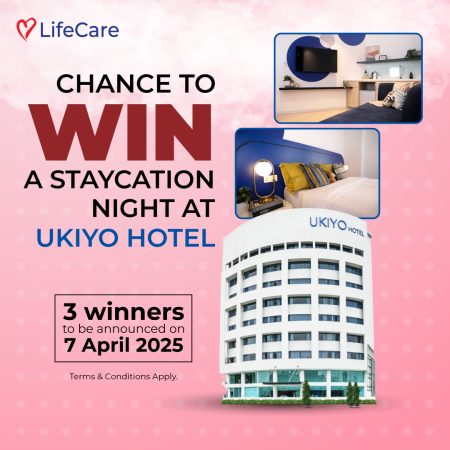 Promotion Win 1 Staycation Night at UKIYO-Hotel