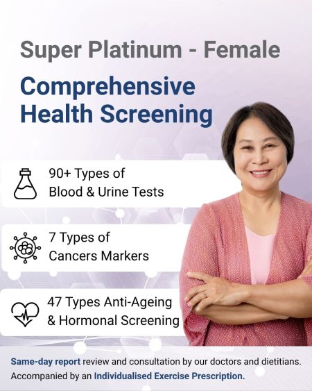 Health Screening Super Platinum Plus Female Package