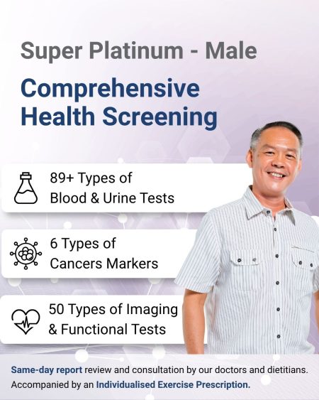 Health Screening Super Platinum Plus Male Package